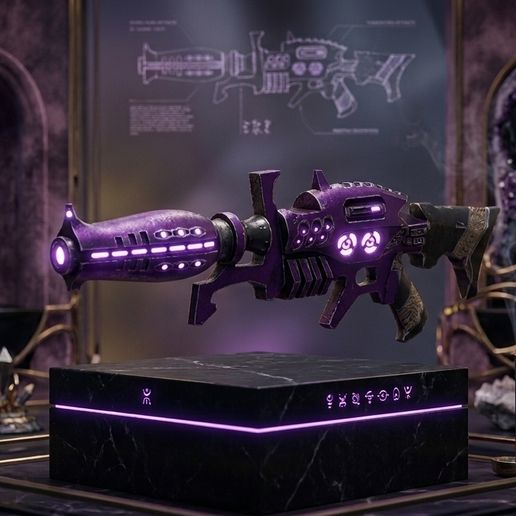 Eldar dark matter blaster WH40