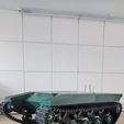 Tanque RC totalmente impreso en 3D - Plataforma robótica sobre orugas