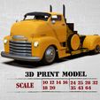 0_1.jpg 3D Printing Models Heavy Custom Hauler COE ratrod lowered truck