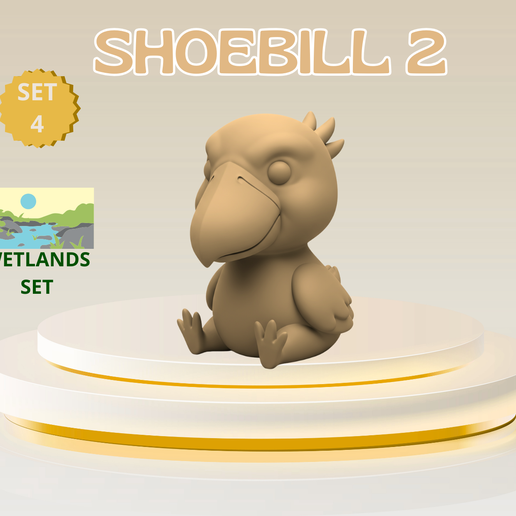 Cute Mini Shoebill 2 – Commercial