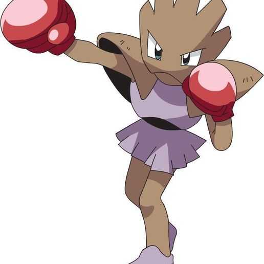 🐉 HITMONCHAN・ STL File for 3D printing・Cults