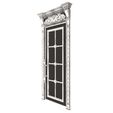 Wireframe-9.jpg Carved Door Classic 01102 White