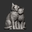 Cats-in-love12.jpg Cats in love 3D print model