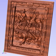 station-2-vc.png Jesus Carries His Cross 3d printing stl depthmap