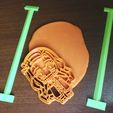SOPORTE.jpg Free STL file COOKIE CUTTER 5 mm MASS METER・3D printing model to download