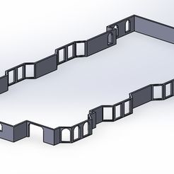 p.3.jpg STL file TITANIC SCALE 1/250 - PART 3・3D printing design to download