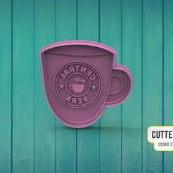 Taza-Central-Perk.jpg Mug Friends Central Perk Cookie Cutter Mug