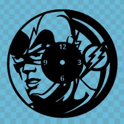 flash.jpg Fichier STL FLASH CLOCK・Plan imprimable en 3D à télécharger