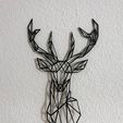 deer-geometric-shapes-3d.jpg Deer - Geometric - for 3D print