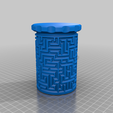 MazeNoCap.png Dual layer maze puzzle box