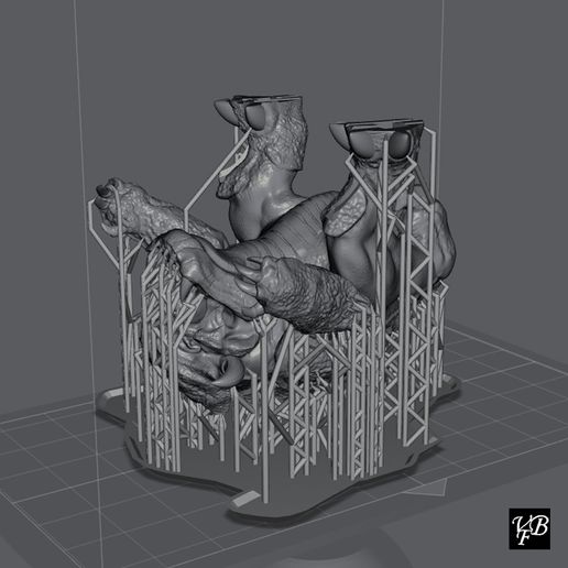 2.jpg STL file Pinky from Doom・3D print design to download, VFB_Paleoart