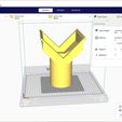 Clipboard01_base.jpg Rainwater roof Parapet Drain w Grade L Grating 100 mm trap 3d-print