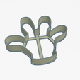 guante_mickey.PNG Cookie Cutter Mickey Glove Cookie Cutter Mickey Glove