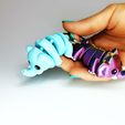 IMG_20240730_204731.jpg Cute Flexi Pets Elephant (Keychain & Magnet)🐘🍃