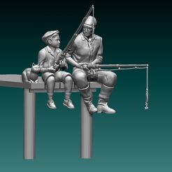 758569.jpg STL file FISHERMEN・3D printing model to download