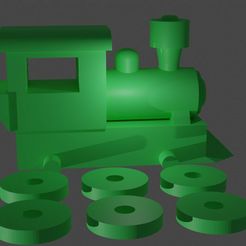 Kinderlok-Puppenhaus.jpg Doll's house children's locomotive