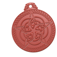 fem-jewel-64-v6-03.png Celtic Pentacle for Protection Pendant  earing neck  witch necklace keychain femJ-64B 3d-print and cnc