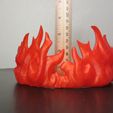 IMG_0410.jpg Crown of Fire Prop, Flaming Crown, Costume Wearable, Flame, LARP