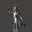 3.png SAURON THE DARK LORD LOTR LORD OF THE RINGS HI-POLY STL for 3D printing