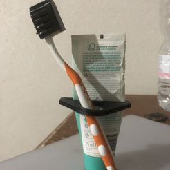 tempImageFfJwEx.jpg STL-Datei toothpaste squeezer - toothbrush holder kostenlos・Modell für 3D-Druck zum herunterladen, mustarabbi