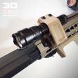 3DTAC_Covers_Torch_FDE_1.jpg 3DTAC - Airsoft Tactical Torch / Lamp Mount