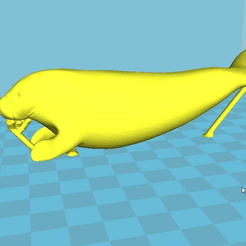 sshot-81.png Free STL file Dugong without beard・3D printable model to download, orangeteacher