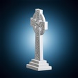 celtic-cross-statue1304-stl-3d-print-turntable-03-120deg.png Celtic Cross Statue 3D Print Model