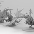 Warboss on Wyvern (14).jpg Free STL file Boss Git on Pet Drake・Object to download and to 3D print