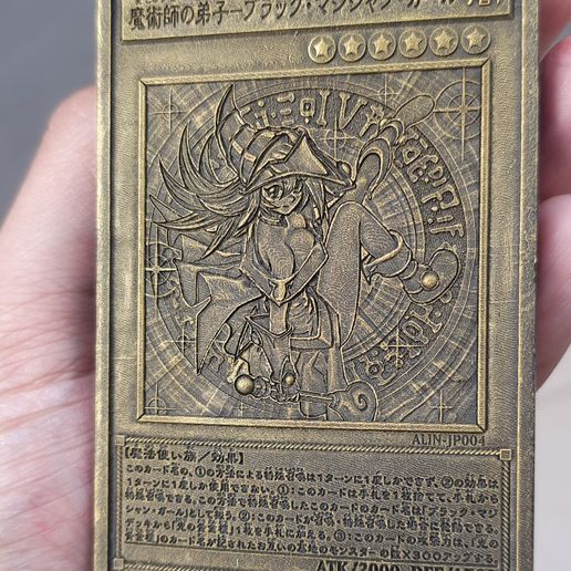 アナタシア まりん チェキ 👧 Dark Magician Girl the Magician's Apprentice / Japanese - yu-gi