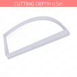 1-3_Of_Pie~5.25in-cookiecutter-only2.png Slice (1∕3) of Pie Cookie Cutter 5.25in / 13.3cm