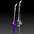 Preview50.jpg The Power Sword, Subternia Blade and Preternia Blade - He-man Netflix Version 3D Print model