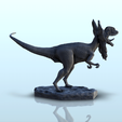 3.png Dilophosaurus dinosaur (4) - High detailed Prehistoric animal HD Paleoart