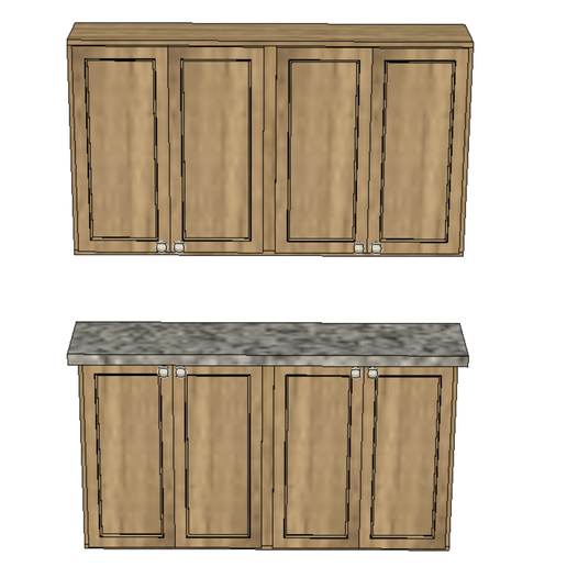 🔪 Kitchen counter・Free STL File for ・Cults