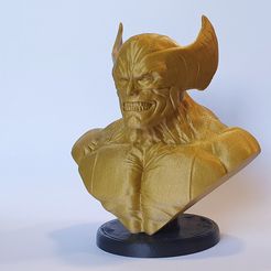 20210602_190456-01.jpeg Fichier STL Buste de Wolverine・Design pour impression 3D à télécharger