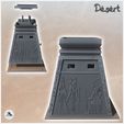 3.jpg Egyptian Building with Central Access and Flat Roofs (4) - Canyon Sandy Landscape 28mm 15mm RPG DND Nomad Desertland African