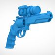 031.jpg Smith & Wesson Model 629 Performance Center from the movie Escape from L.A. 1996 1:10 scale 3d print model