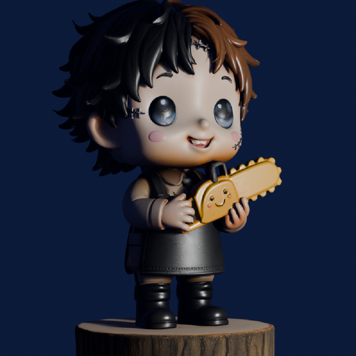 Chibi Leatherface Model