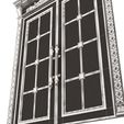 Wireframe-5.jpg Carved Door Classic 01101 Wood
