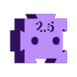 Cube-N-02-5.stl Modular bit holder for Dremel or other tools