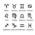 Les 12 Signes du Zodiaque.jpg The 12 Signs of the Zodiac