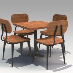 01.jpg 3D-Datei Chair・3D-Druckvorlage zum Herunterladen