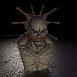 The-Creeper.52.jpg Download STL file Jeepers Creepers bust • 3D printing model, oberon3DP