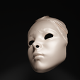 8.png The Legend Of Zelda - Princess Zelda Cosplay Costume Face Mask 3D print model