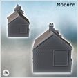 3.jpg Set of four modern buildings with French bakery and ground-floor shops (46) - Modern WW2 WW1 World War Diaroma Wargaming RPG Mini Hobby