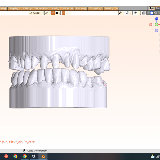Model with multiple prearrangement 3D model