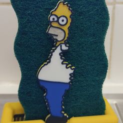 Bush Homer sponge holder