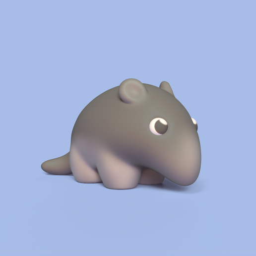 Baby Anteater 3D model