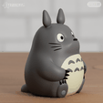 Totoro02.png Totoro Chibi 2 models Fanart No Supports