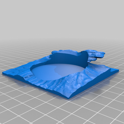 Kraken_base_waves.png Base cuadrada de 75 mm para miniaturas redondas de 50 mm - Kraken, etc.