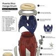 _Puerto-Rico-Conga-Instructions-Files-02.jpg Puerto Rico Conga Drum Piggy Bank